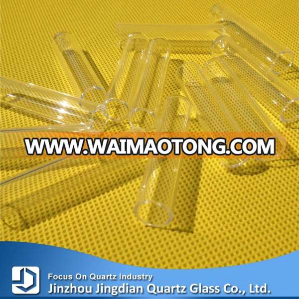 High pressure resistant clear small OD uvc quartz glass tube with thick wall