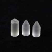 High precision  CNC quartz end caps crystal