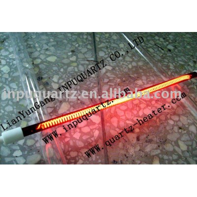 Silica Carbon Fiber Electric Heating Tube For Warming Lamp With Good Quality