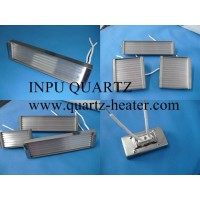 Infrared quartz heater emitter