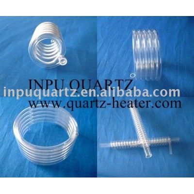 helical quartz glass tube and helix quartz tubing