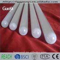 milky domed quartz glass tube Translucent Milky or White Quartz Tube fused silica tube